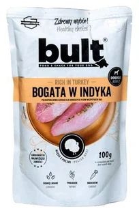 Bult Mielonka bogata w indyka saszetka 100g - Mokra karma dla psów - miniaturka - grafika 1