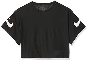 Nike Unisex Dzieci G Nk Dry Ss Gfx Studio Top T-shirt Black/(White) M - Koszulki i topy damskie - miniaturka - grafika 1