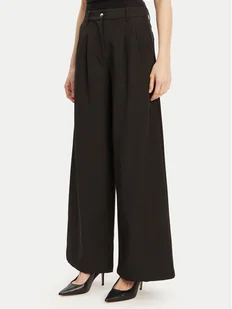 Guess Spodnie palazzo W5GB02 WH9Y2 Czarny Wide Leg - Spodnie damskie - miniaturka - grafika 1