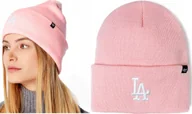 Czapki damskie - CZAPKA ZIMOWA '47 LOS ANGELES DODGERS NYJ RÓŻOWA - miniaturka - grafika 1
