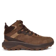 Buty trekkingowe męskie - Trekkingi Merrell Speed Strike 2 Mid Wp J038073 Brązowy - miniaturka - grafika 1
