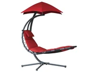 Hamaki - Vivere Fotel hamakowy VIVERE Dream, czerwony - miniaturka - grafika 1