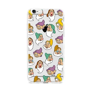 ERT GROUP etui na telefon Apple Iphone 6/6S, case oryginalny i oficjalnie licencjonowany przez Disney, wzór Snow White and the Seven Dwarfs 015, plecki z TPU częściowo przeźroczyste - Etui i futerały do telefonów - miniaturka - grafika 1