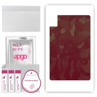 Akcesoria do tabletów i e-booków - folia naklejka skórka strukturalna na TYŁ do TCL Tab 10L Gen 2 - Moro Camo Bordowy - apgo SKINS - miniaturka - grafika 1