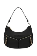 Torebki damskie - Love Moschino JC4379PP0LKS100A, Torba Na Ramię Kobieta, Czarny, Unikalne, Czarny, Taglia unica - miniaturka - grafika 1