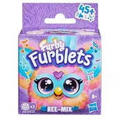 Maskotki i pluszaki - Interaktywna pluszowa figurka Furby Furblets - Ree - Mix - miniaturka - grafika 1