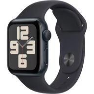 Smartwatch - Apple Watch SE 2 GPS 40mm Aluminium Sport M/L Czarny - miniaturka - grafika 1