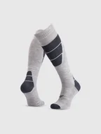 Skarpetki sportowe męskie - 4F Skarpety narciarskie męskie - szare 39-42 - miniaturka - grafika 1