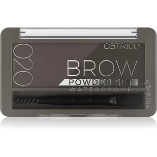 Catrice Brow Powder Set Waterproof 020 paletka do brwi 4g - Akcesoria i kosmetyki do stylizacji brwi - miniaturka - grafika 1