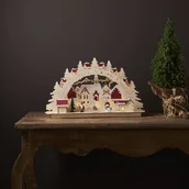 Świeczniki - Świecznik LED krajobraz Rosenheim, baterie - miniaturka - grafika 1