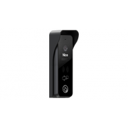 Akcesoria do domofonów i wideodomofonów - Nice Panel rozmówny jednorodzinny z czytnikiem kart w kolorze czarnym EYE PLUS TWO - miniaturka - grafika 1