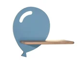 Lampy ścienne - Candellux Lampa kinkiet półeczka 5W LED 4000K IQ Kids Baloon niebieski 21-84750 21-84750 - miniaturka - grafika 1
