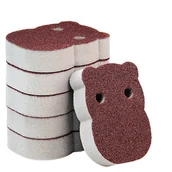 Ściereczki, gąbki, czyściki - Magiczna Gąbka Do Czyszczenia Rdzy W Kształcie Misia 10,5X7,5X2,5 Cm - miniaturka - grafika 1