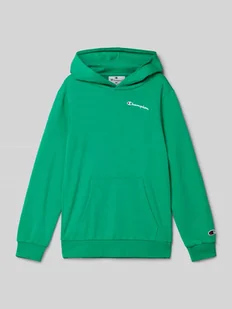 Bluza z kapturem z wyhaftowanym logo - Bluzy dla chłopców - miniaturka - grafika 1
