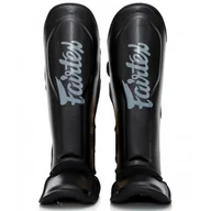 Ochraniacze do sportów walki - Fairtex Booster Ochraniacze Piszczeli FXB-SG Black - miniaturka - grafika 1