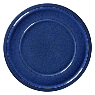 PORCELANA RAK STONE Talerz płaski 24 cm kobaltowy - Talerze - miniaturka - grafika 1