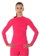 Bielizna sportowa damska - Brubeck, Koszulka damska, Thermo, różowy, rozmiar XS - miniaturka - grafika 1