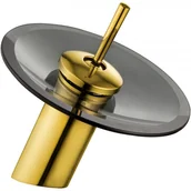 Baterie umywalkowe - Mexen Niagara bateria umywalkowa, złota - 745600-57 - miniaturka - grafika 1