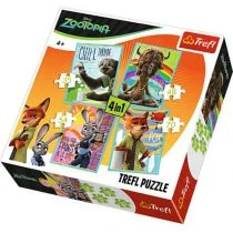 Trefl Puzzle Portrety - 4w1 34258 - Puzzle - miniaturka - grafika 1