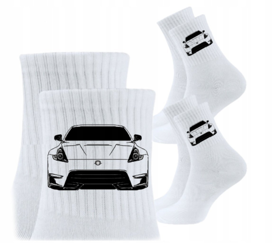 3x Skarpetki Urodziny Prezent Skarpety dla kierowcy auta NISSAN