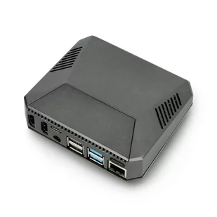 Obudowa do Raspberry Pi 4B aluminiowa z wentylatorem - Argon One V2 - szara - Podzespoły elektroniczne - miniaturka - grafika 1