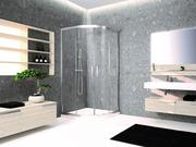 Kabiny prysznicowe - Novellini Kali R kabina asymetryczna 90x120 KALIR90120 Crystal Clear - miniaturka - grafika 1