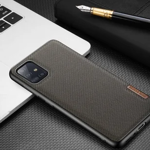 Dux Ducis Fino etui pokrowiec pokryty nylonowym materiałem Samsung Galaxy A51 szary - Etui i futerały do telefonów - miniaturka - grafika 14