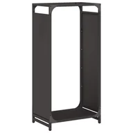 Wózki magazynowe - vidaXL Stojak na drewno opałowe 44x28x90 cm Stal walcowana na zimno - miniaturka - grafika 1