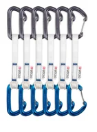 Sprzęt wspinaczkowy - Ekspresy wspinaczkowe Ocun Hawk QD Wire Bio-Dyn-Ring 15 mm 15 cm 6-pack - blue - miniaturka - grafika 1