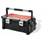 Pozostałe wyposażenie warsztatu - KETER Walizka na narzędzia 17187311 Czarne - miniaturka - grafika 1