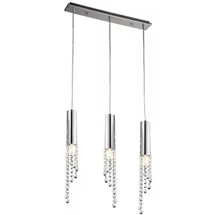 Candellux Duero Lampa Wisząca 3X3W Led Gu10 Chrom Bez Żarówki 33-25272-Z - Lampy sufitowe - miniaturka - grafika 1