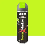 Farby i lakiery w sprayu - Farba do znakowania w sprayu Fluo zółta 500 ml Jeger - miniaturka - grafika 1
