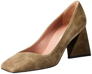 Pollini Damskie czółenka z dekoltem, wojskowo-zielone, rozmiar 39,5 UE - Czółenka - miniaturka - grafika 1