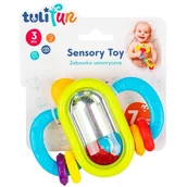 Grzechotki dla dzieci - Zabawka Sensoryczna Grzechotka Lustrzana - miniaturka - grafika 1