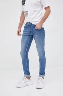 Spodnie męskie - Sisley jeansy męskie - grafika 1