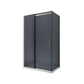 Kabiny prysznicowe - MEXEN OMEGA PRZESUWNE 100x80 8251000800140 - miniaturka - grafika 1