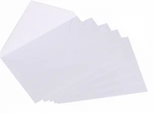 NC Koperty Koperta B6 NK biała 80g, format 125x176, pudełko 1000 sztuk 01110000 - Koperty - miniaturka - grafika 1