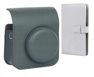 Futerał Etui Pokrowiec Do Fuji Fujifilm Instax Mini 41+ Album Na 96 Zdjęć / Szary - Torby fotograficzne i futerały - miniaturka - grafika 1
