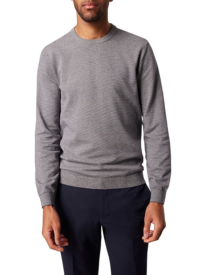 Pierre Cardin Sweter w kolorze czarno-białym
