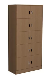 Szafa na podręczniki - 10 schowków, typ E - Meble do szkół i przedszkoli - miniaturka - grafika 1