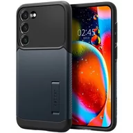 Etui i futerały do telefonów - Spigen Etui Slim Armor do Samsung Galaxy S23+ Grafitowy - miniaturka - grafika 1