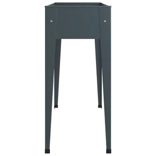 Donice ogrodowe, 2 szt., szare, stal galwanizowana Lumarko - Donice - miniaturka - grafika 8