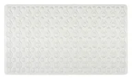 Dywaniki łazienkowe - Wenko Antypoślizgowa mata łazienkowa Rocha biała wykonana z naturalnego kauczuku przyssawki do mocowania 70x40 cm marka B07C4TLVPM - miniaturka - grafika 1