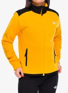 Bluzy sportowe męskie - Polar damski The North Face Alpine Polartec 200 FZ Jacket - summit gold/tnf black - miniaturka - grafika 1