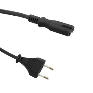 Qoltec Kabel zasilający Kabel zasilający 2pin S0Z/ST2 1,4 m - 50547 - Kable komputerowe i do monitorów - miniaturka - grafika 1