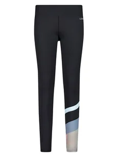 CMP Legginsy sportowe w kolorze czarnym - Spodnie sportowe damskie - miniaturka - grafika 1
