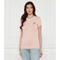 Koszulki i topy damskie - GUESS T-shirt Slim Fit - miniaturka - grafika 1
