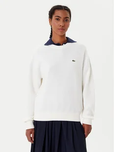 Lacoste Sweter AF4158 Écru Regular Fit - Swetry damskie - miniaturka - grafika 1