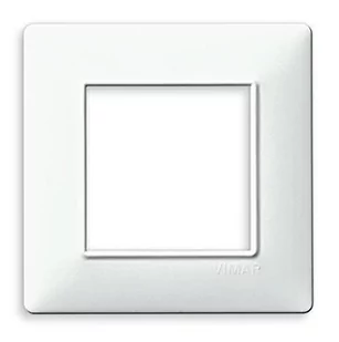 Vimar Ramka 2M biała 14642.01 - Klawisze i ramki - miniaturka - grafika 1
