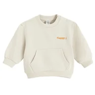 Bluzy dla chłopców - Cool Club, Bluza chłopięca, beżowa - miniaturka - grafika 1